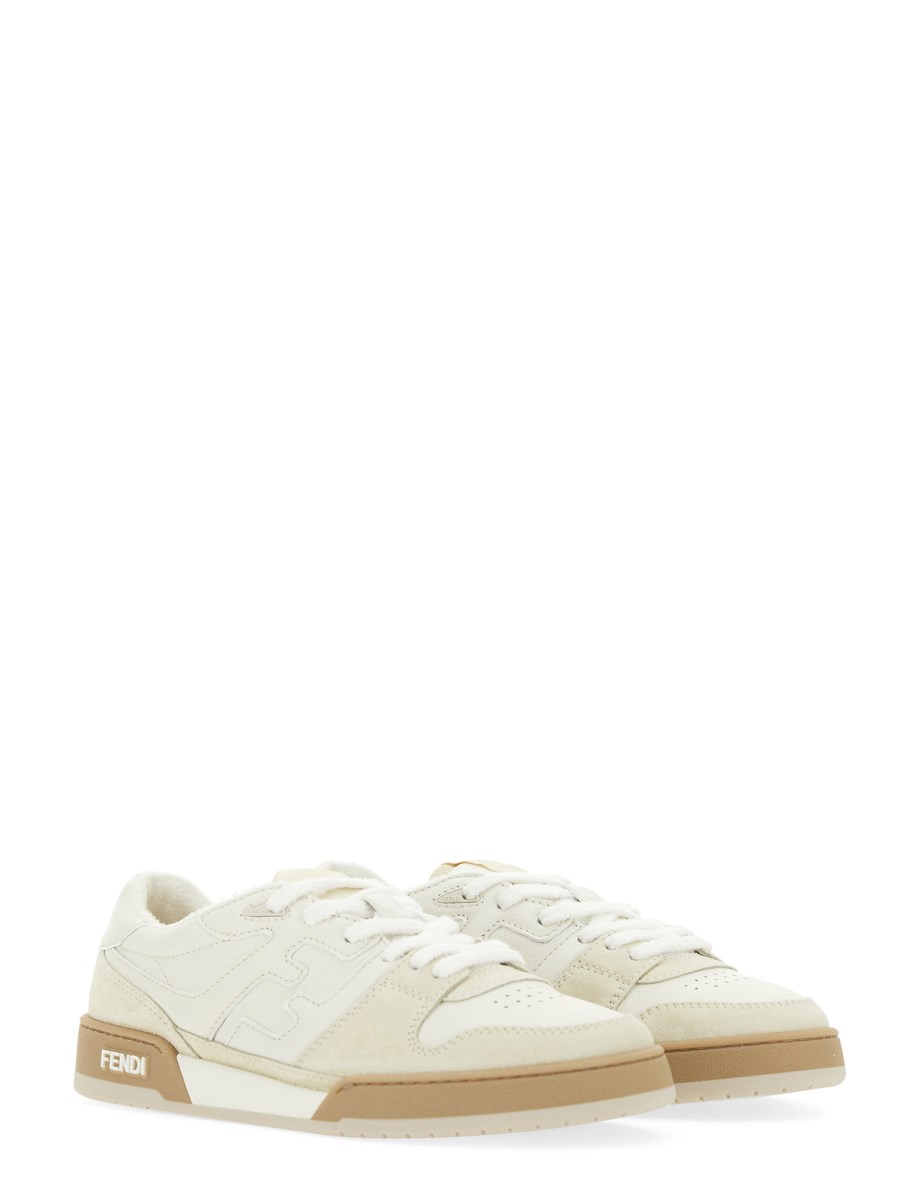FENDI SNEAKER FENDI MATCH IN PELLE Vendita Calda