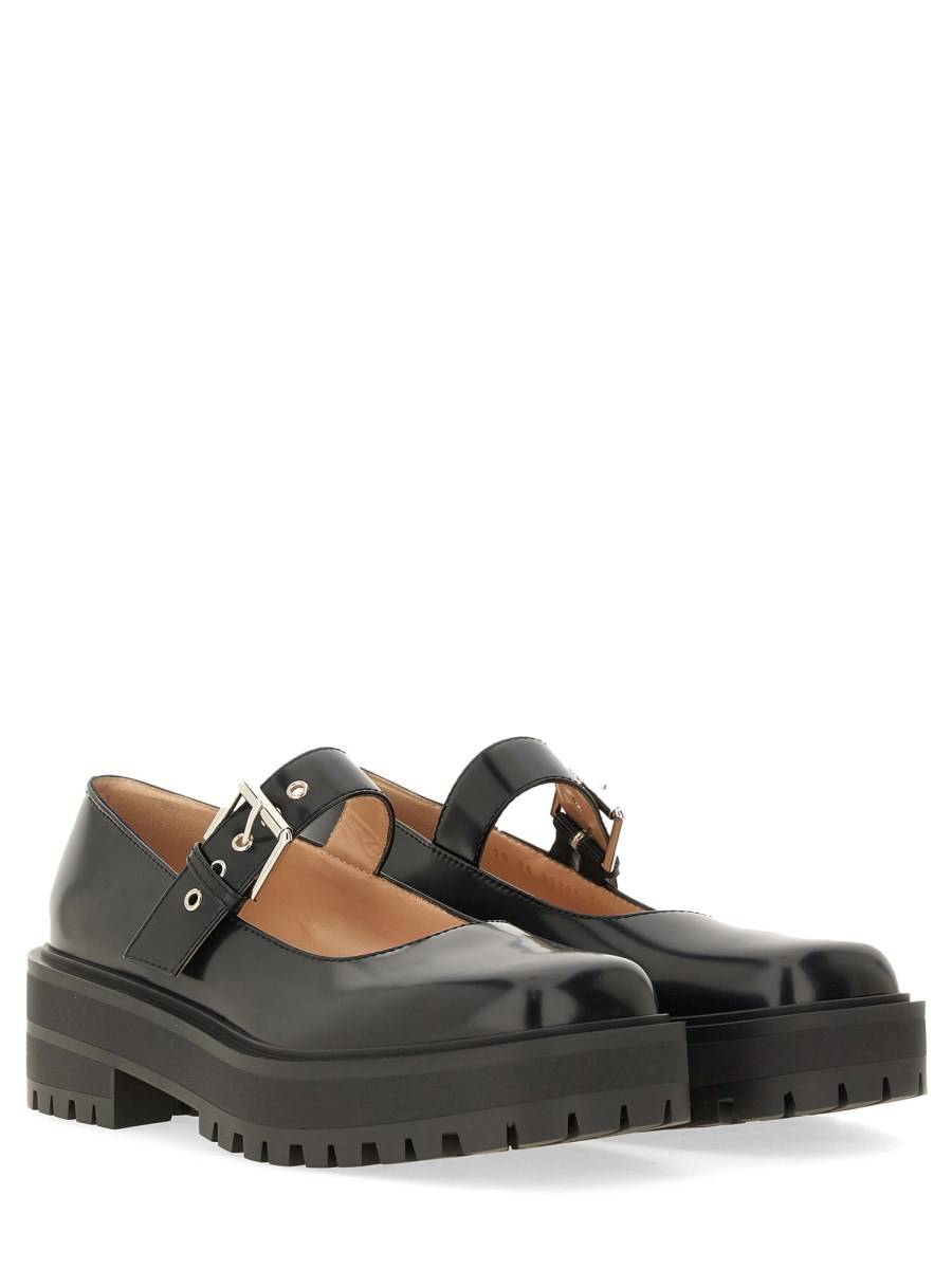 GIANVITO ROSSI SANDALO IN PELLE Italy