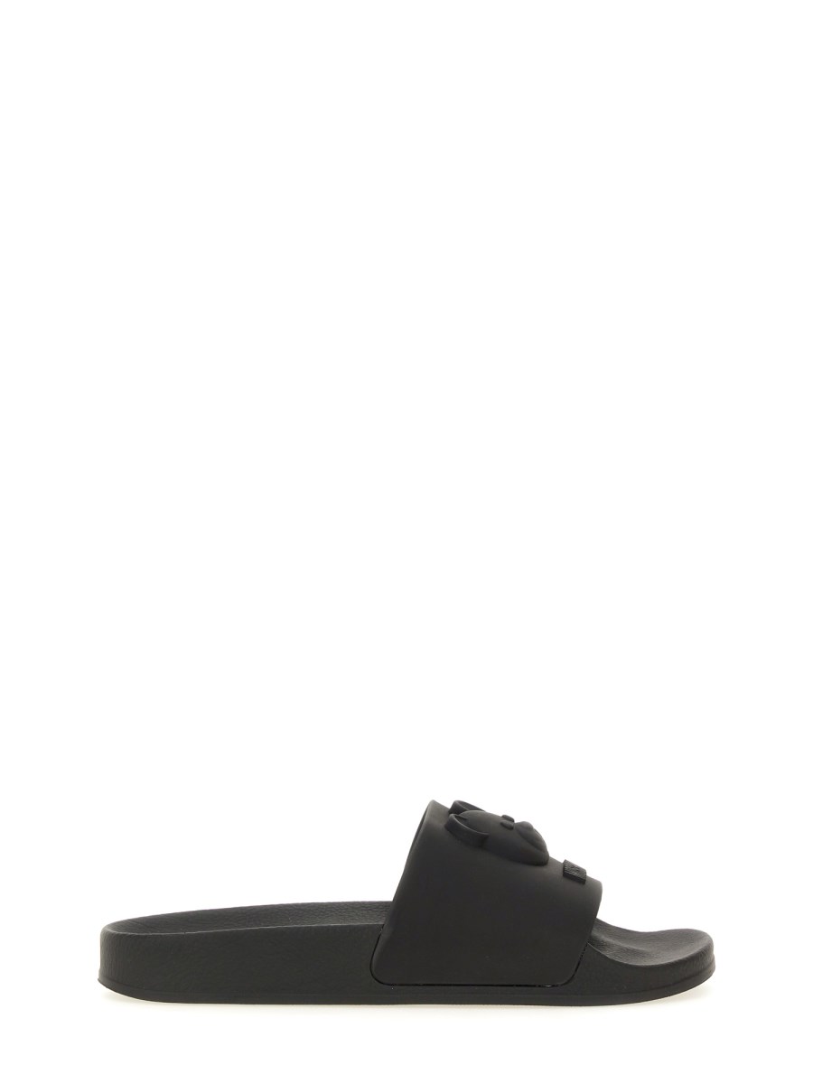 MOSCHINO SANDALO SLIDE TEDDY BEAR In Linea