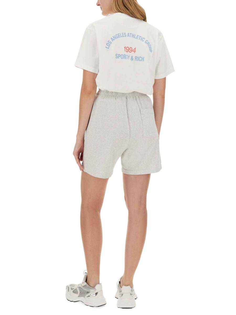 SPORTY&RICH T-SHIRT CON LOGO 2025