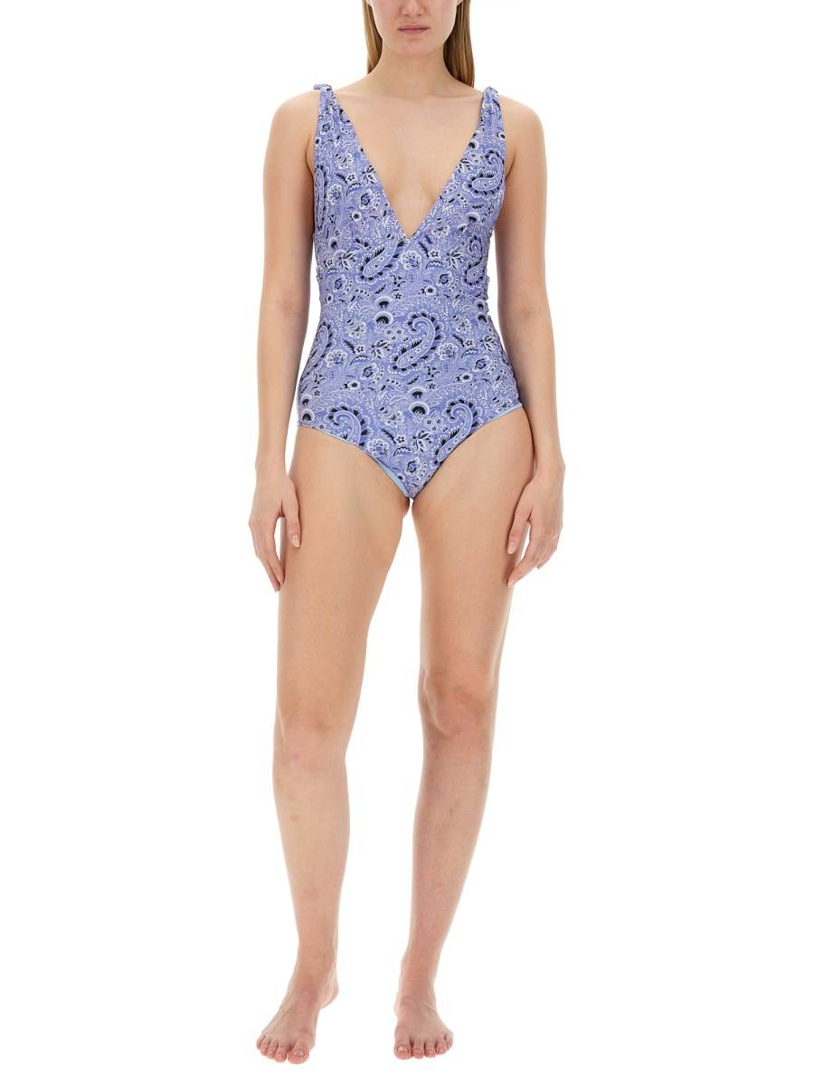 ETRO COSTUME INTERO CON STAMPA PAISLEY Nuovo