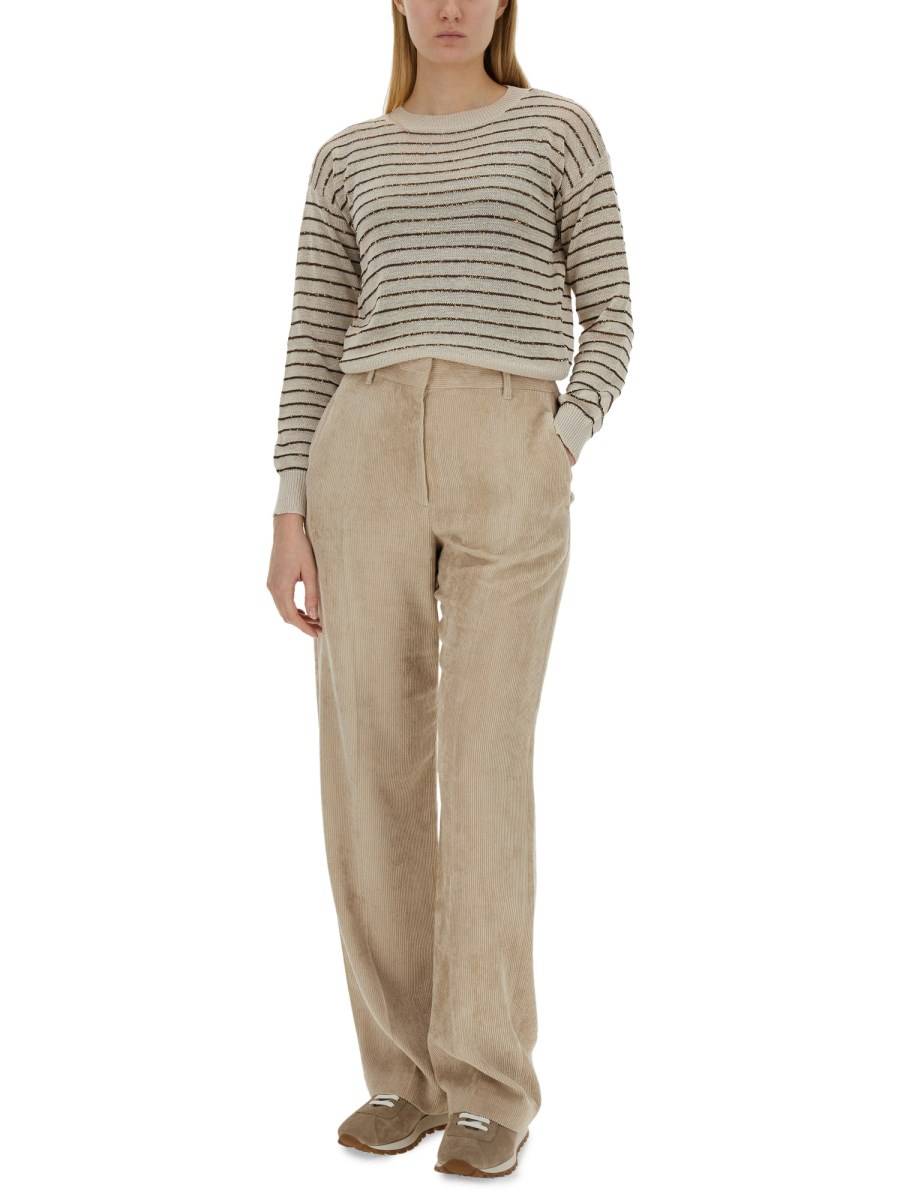 BRUNELLO CUCINELLI MAGLIA A RIGHE Sconto