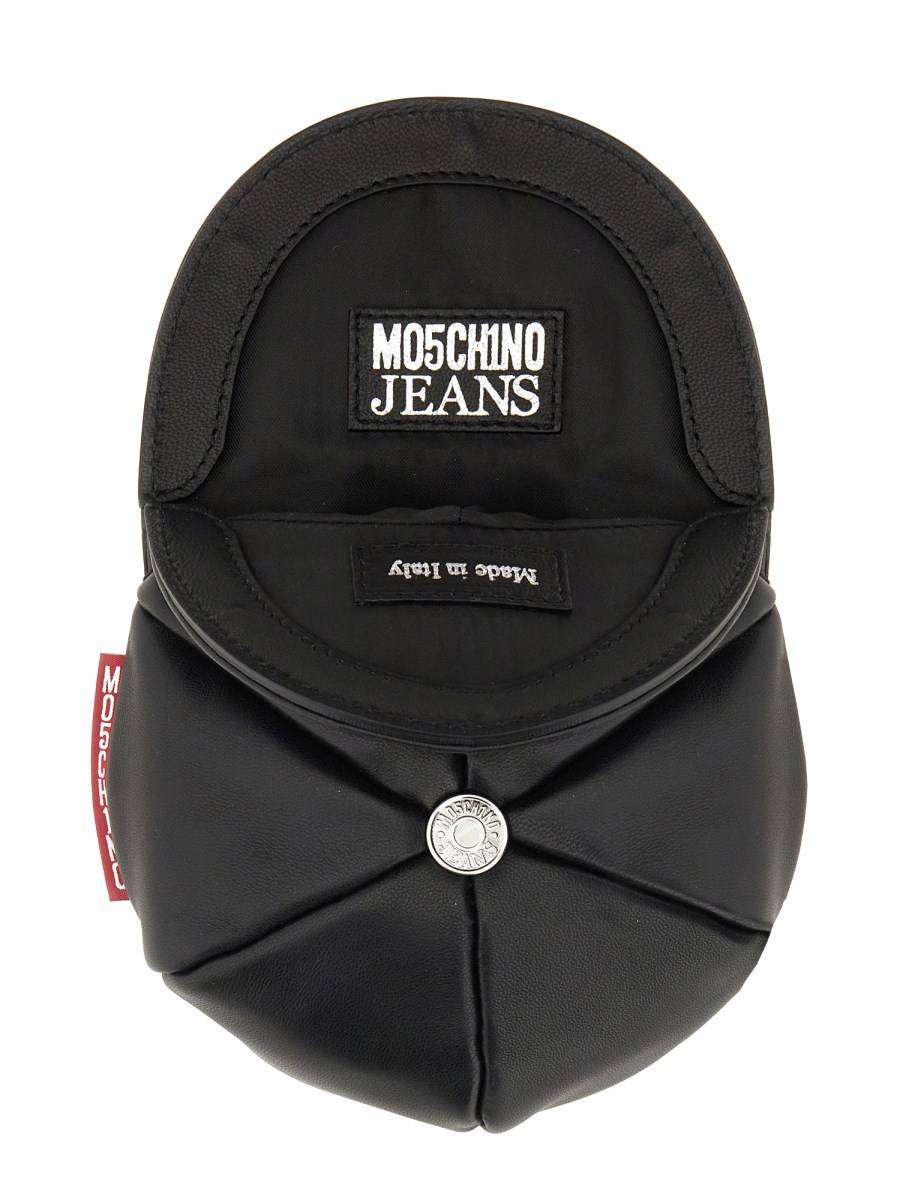 MOSCHINO JEANS BORSA MINI IN PELLE Offerta