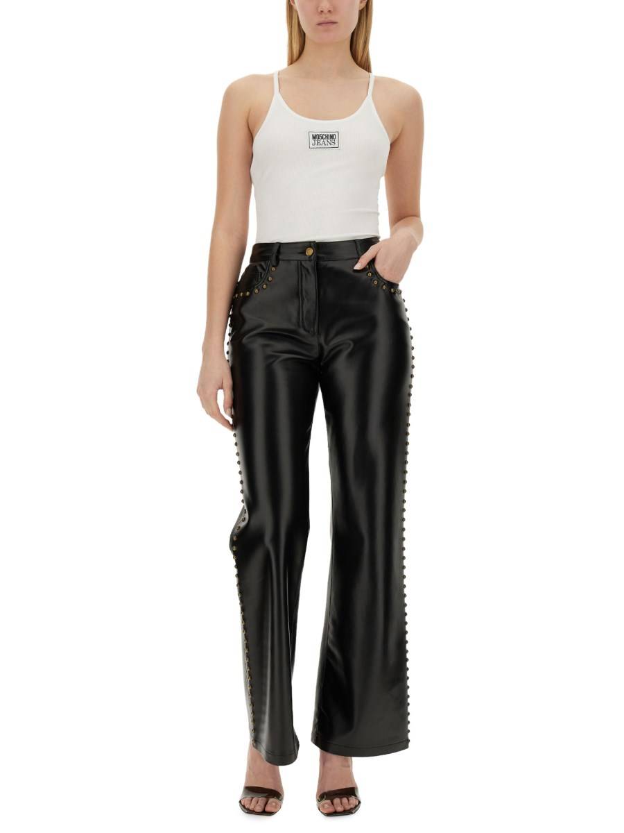 MOSCHINO JEANS TOP CON LOGO Outlet