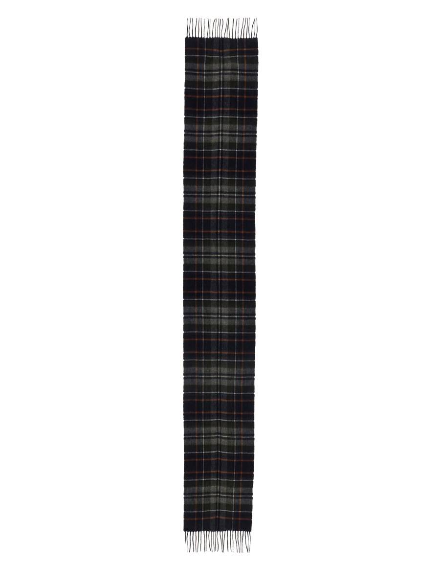 BARBOUR SCIARPA IN LANA CON MOTIVO CHECK Pezzi Unici