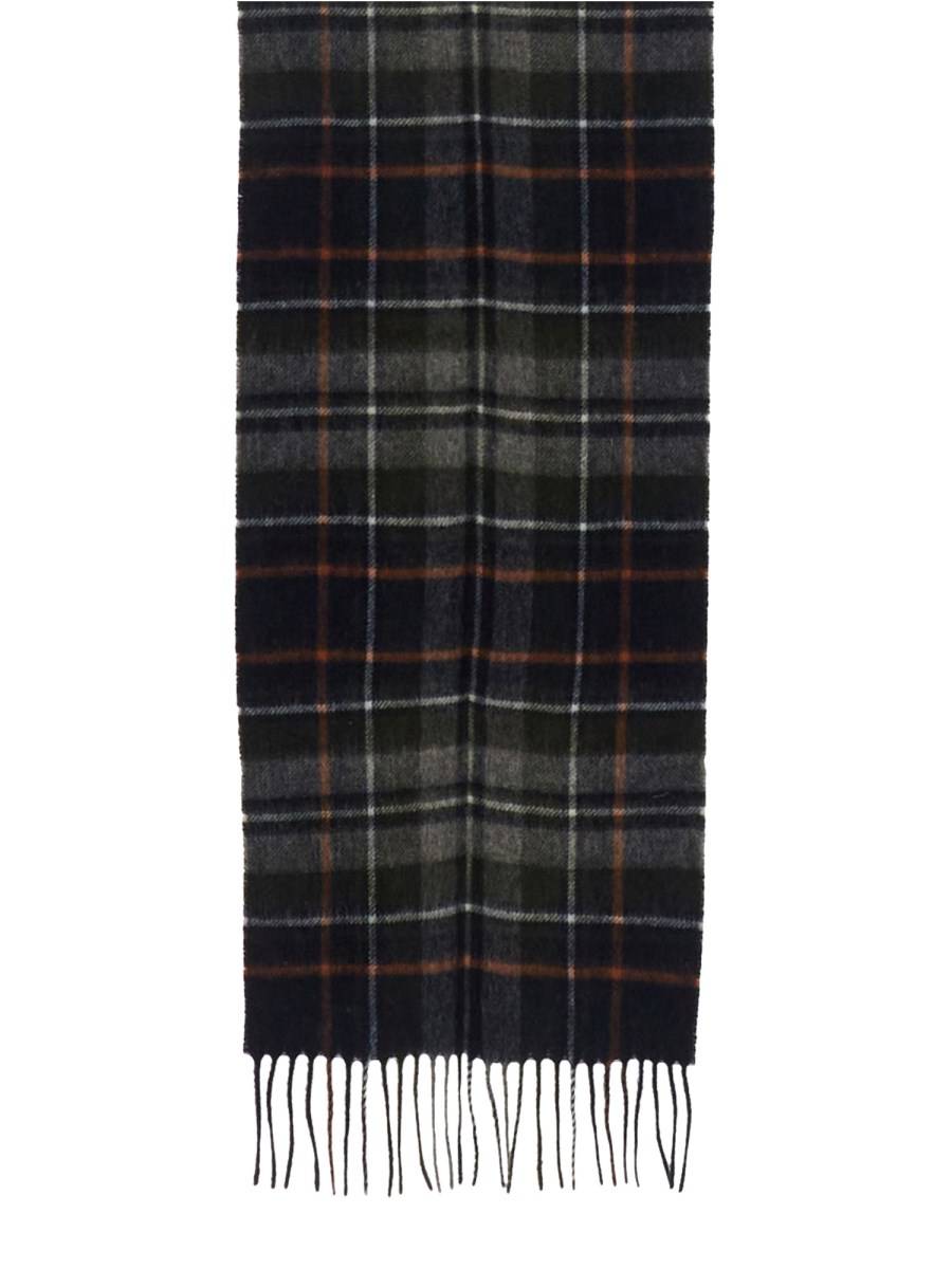 BARBOUR SCIARPA IN LANA CON MOTIVO CHECK Pezzi Unici