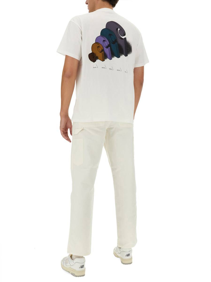 CARHARTT WIP T-SHIRT "DIAGRAM" IN COTONE Italy