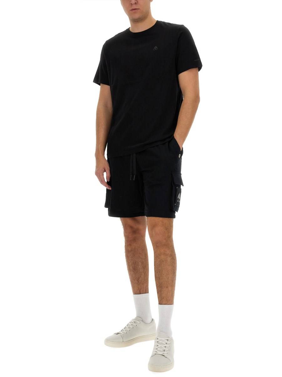 MOOSE KNUCKLES BERMUDA IN FELPA Offerta