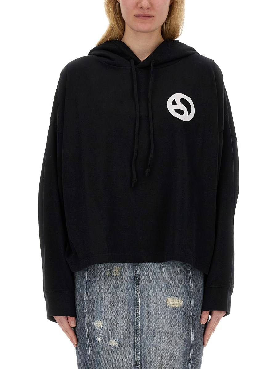ACNE STUDIOS FELPA CON CAPPUCCIO In Vendita