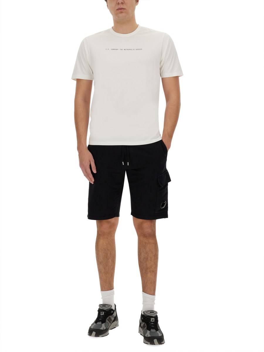 C.P. COMPANY T-SHIRT CON LOGO Nuova