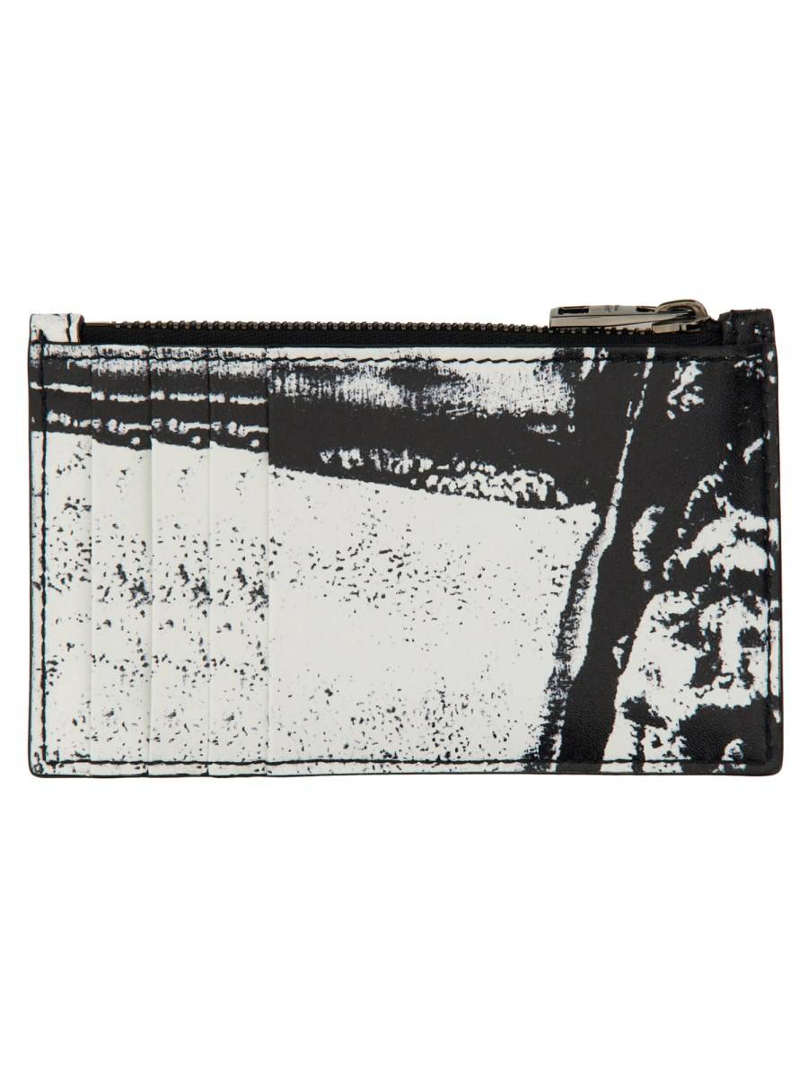 ALEXANDER McQUEEN PORTACARTE CON LOGO Moda