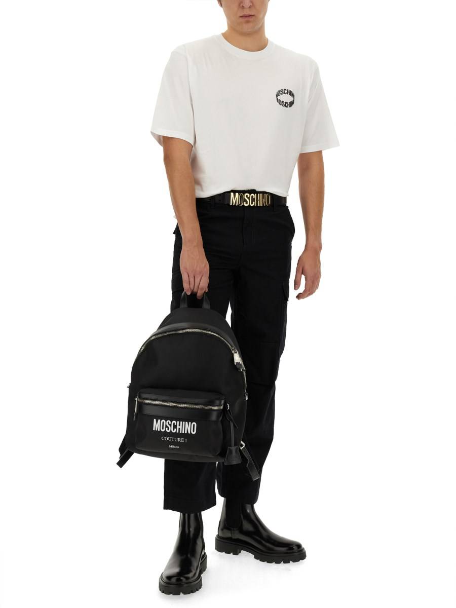 MOSCHINO T-SHIRT IN COTONE CON LOGO Negozio online di fabbrica