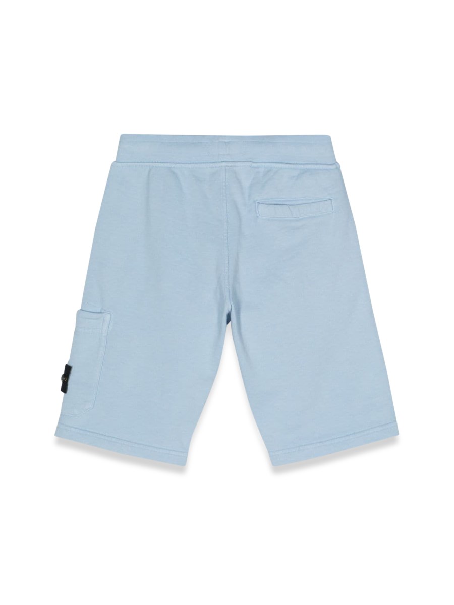 STONE ISLAND felpa bermuda - blue Cyber Monday