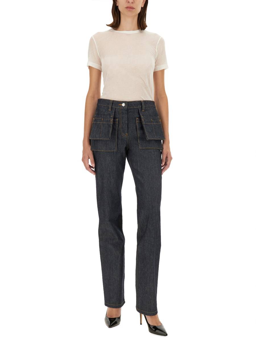 HELMUT LANG T-SHIRT IN COTONE In Linea