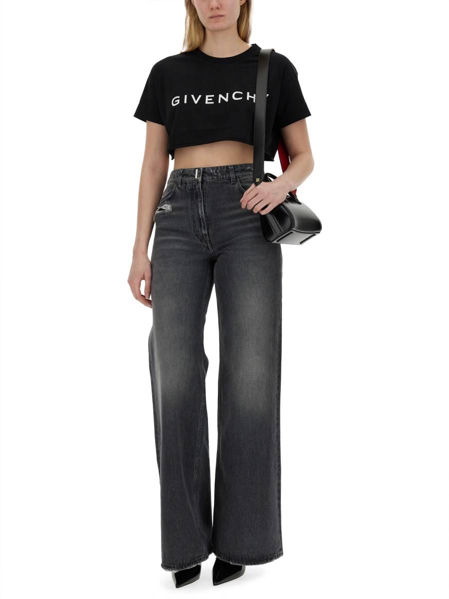 GIVENCHY T-SHIRT IN JERSEY DI COTONE CON LOGO Shopping Online