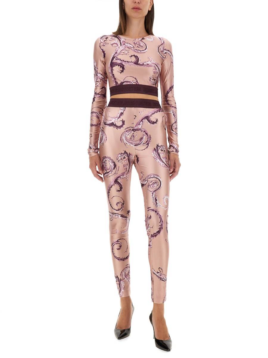 VERSACE JEANS COUTURE TOP CROPPED Outlet