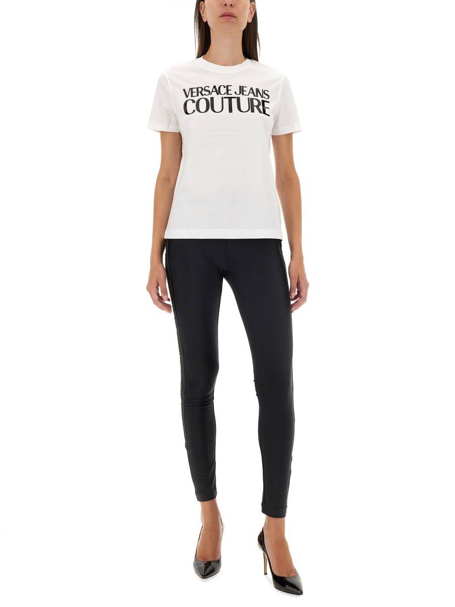 VERSACE JEANS COUTURE T-SHIRT CON LOGO Saldi
