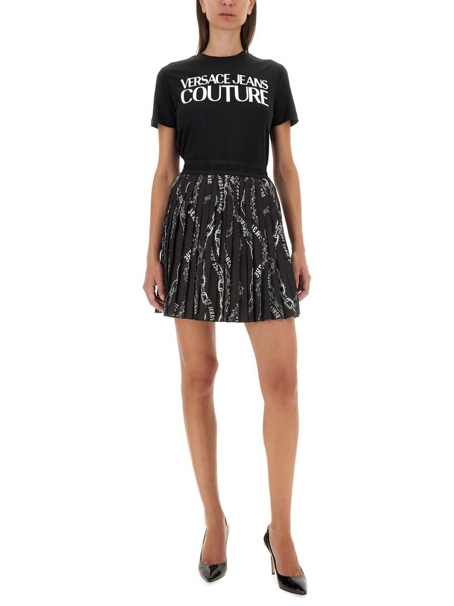VERSACE JEANS COUTURE T-SHIRT CON LOGO Offerte