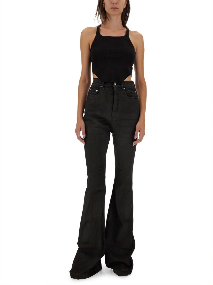 RICK OWENS DRKSHDW TANK TOP CROPPED I Più Venduti