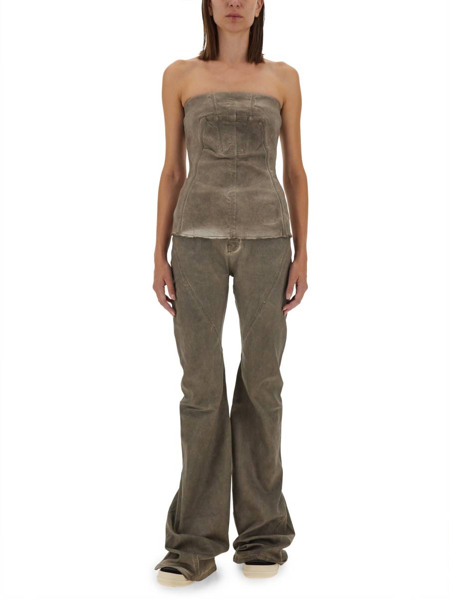 RICK OWENS DRKSHDW TOP BUSTIER Vendite Flash