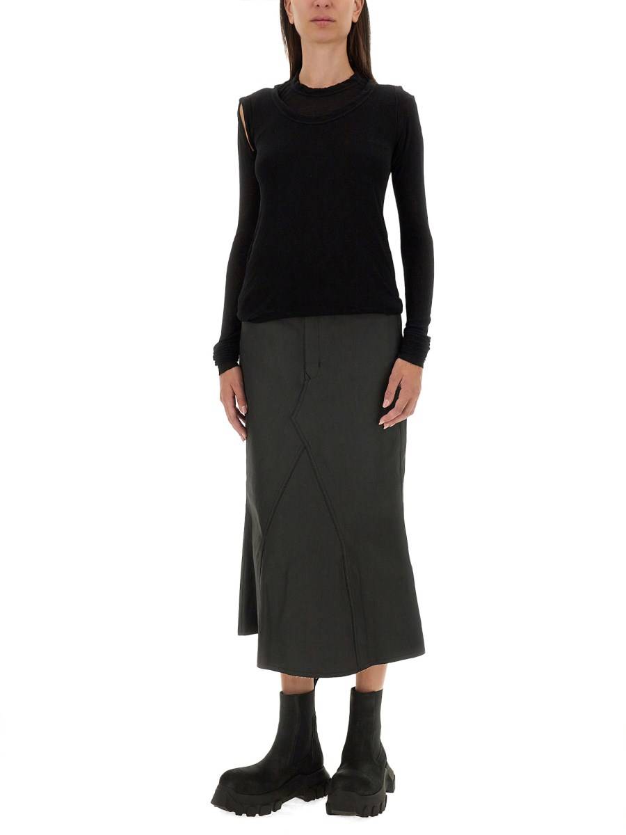 RICK OWENS GONNA IN DENIM Cyber Monday