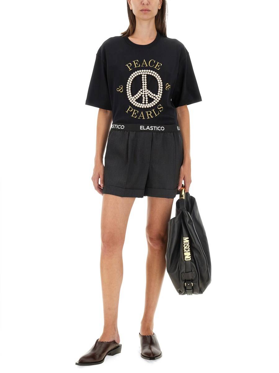 MOSCHINO SHORTS IN LANA Offerte stagionali