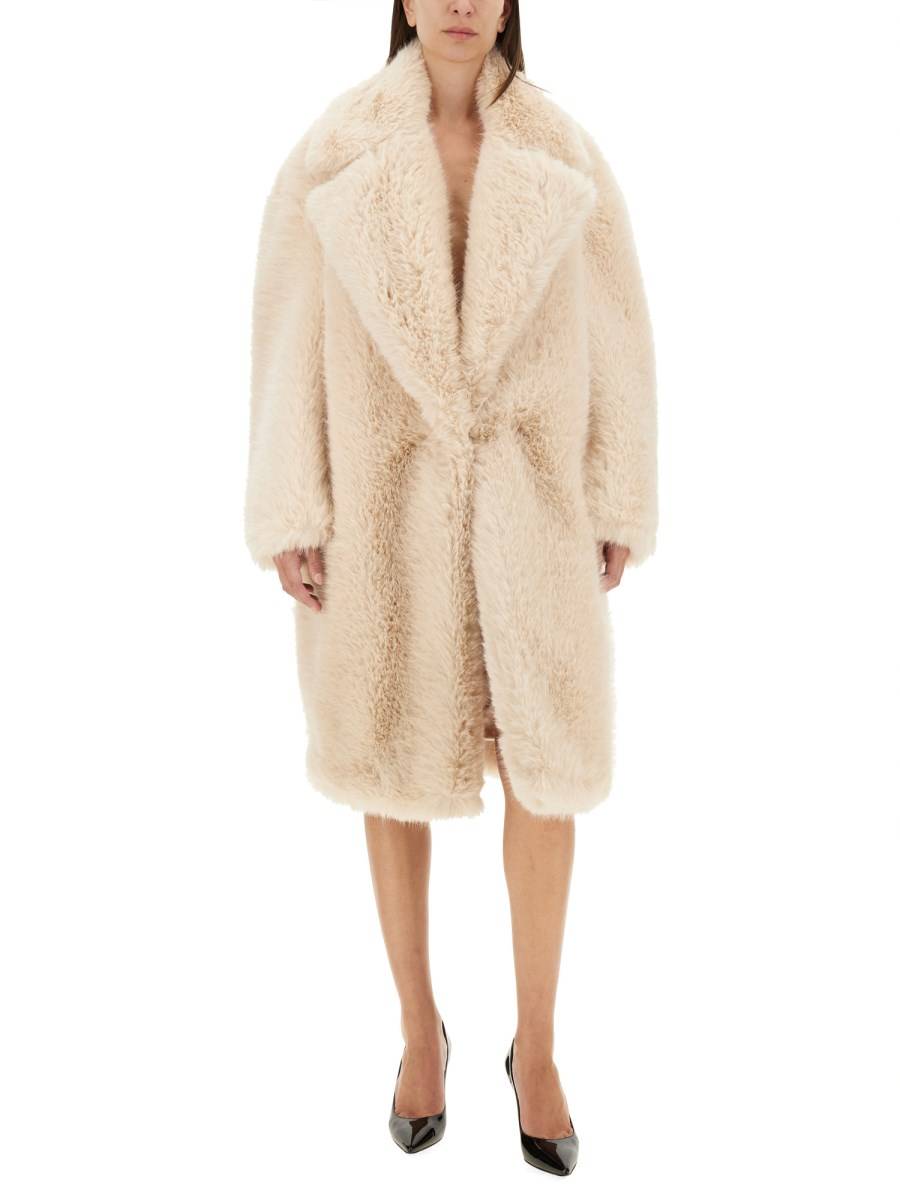 SPORTMAX PELLICCIA "MANICO" IN ECO FUR Soddisfazione Garantita