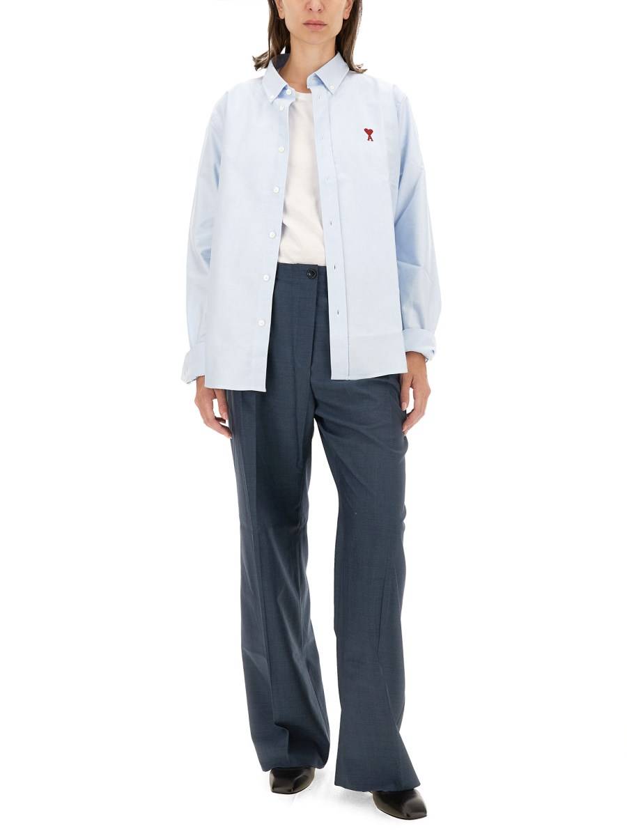 AMI PARIS CAMICIA CON LOGO Novità