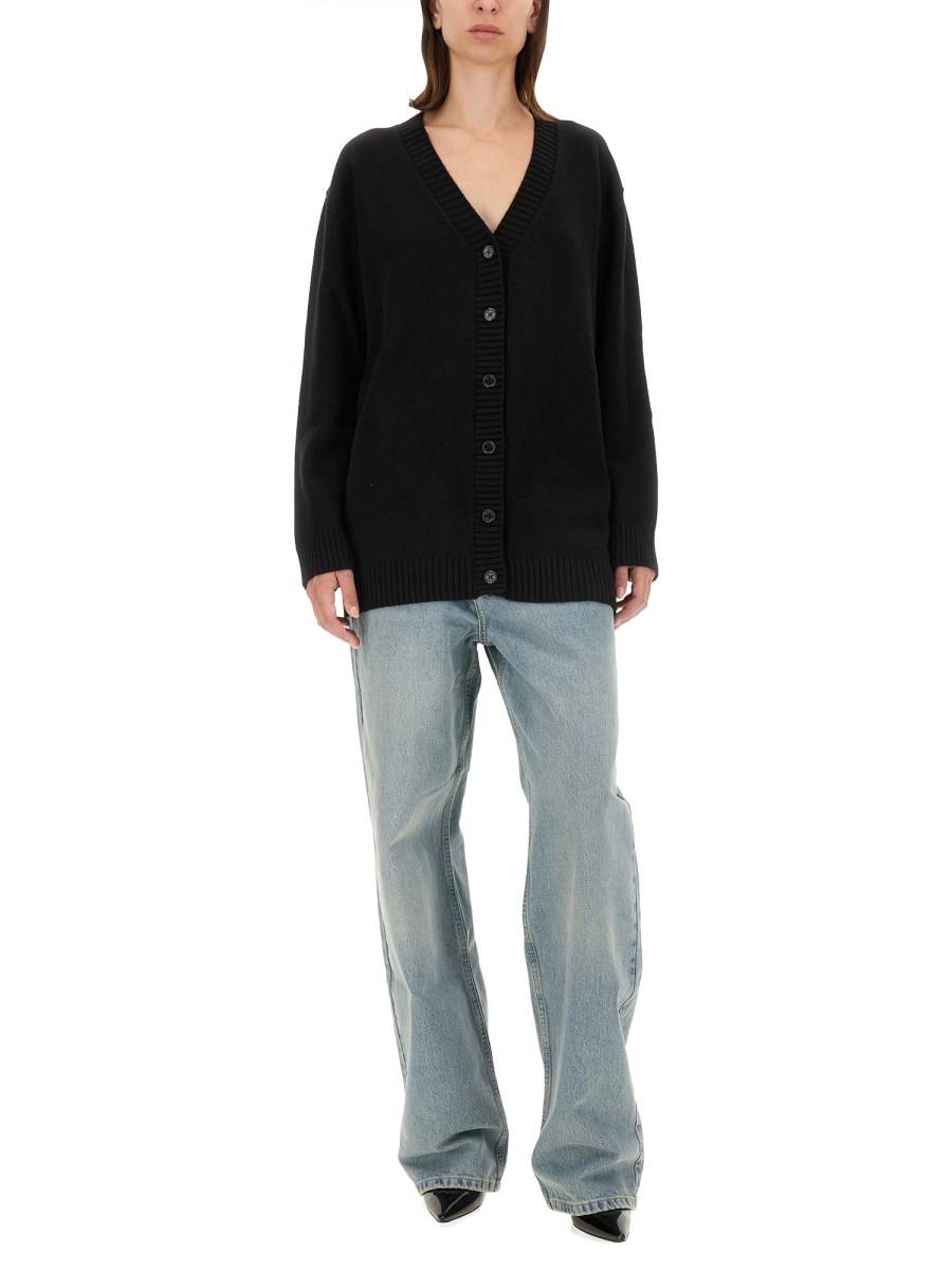 MOSCHINO JEANS CARDIGNA IN MAGLIA Vendita Economica