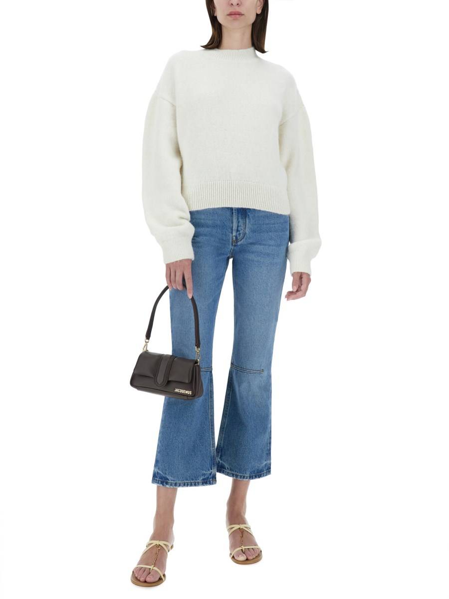 JACQUEMUS MAGLIA CON LOGO Sconto di tempo limitato