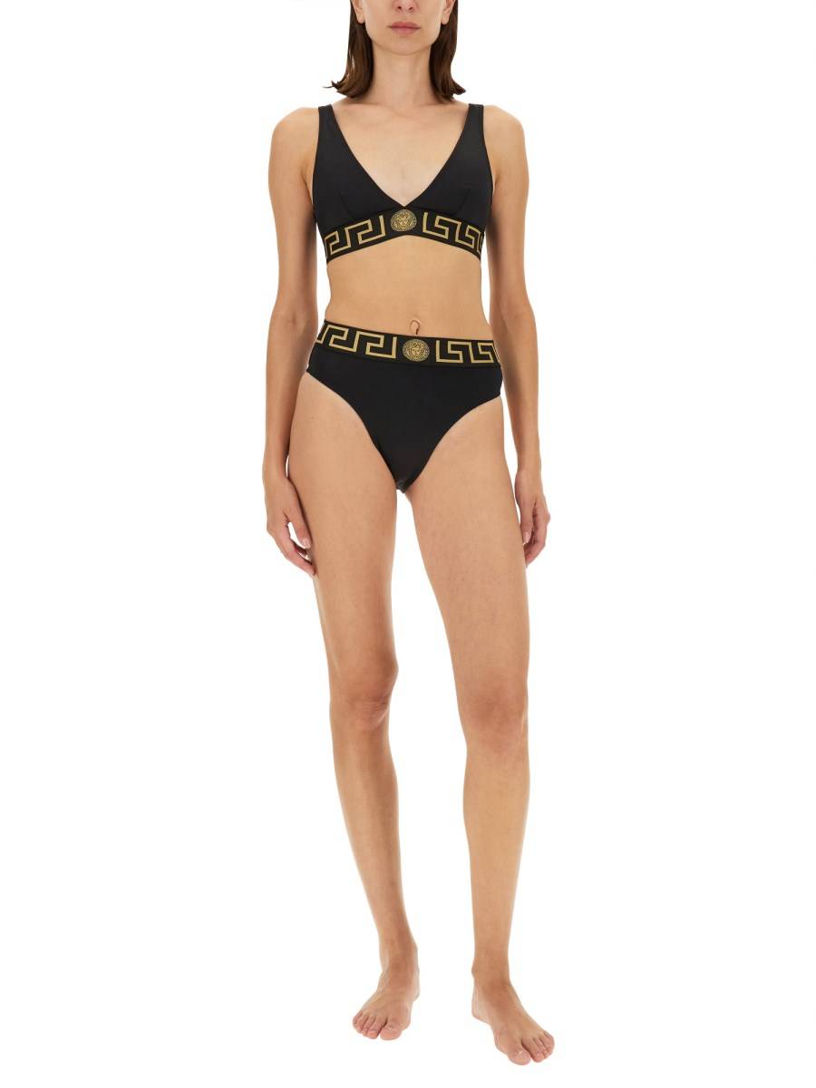 VERSACE TRIANGOLO BIKINI CON GRECA Fornitura limitata