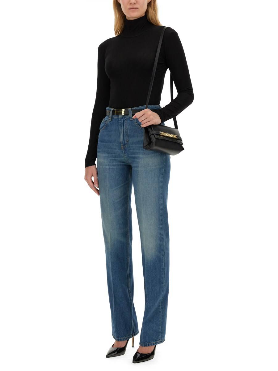 VICTORIA BECKHAM JEANS JULIA IN DENIM DI COTONE Offerta esclusiva