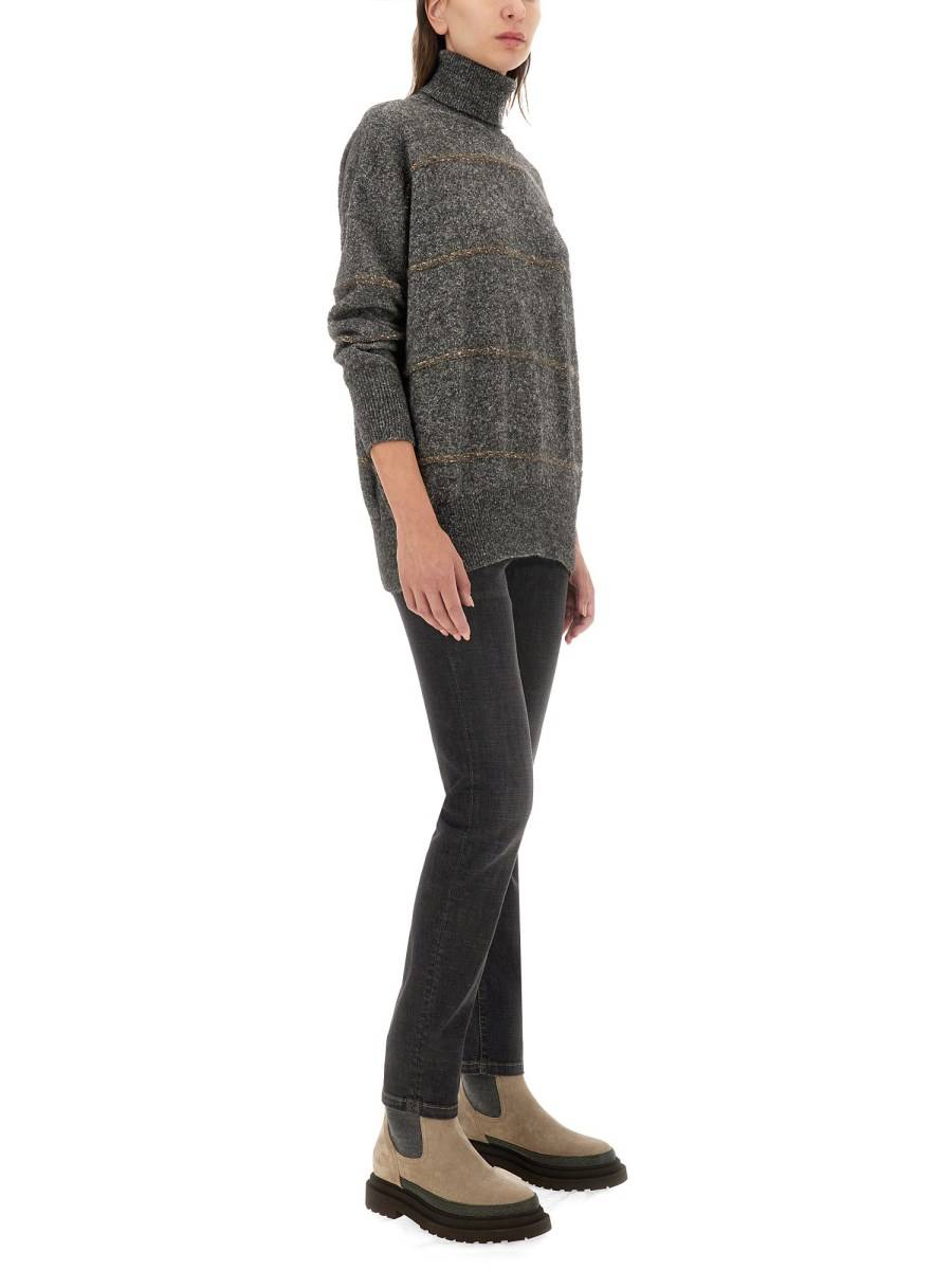 BRUNELLO CUCINELLI JEANS REGULAR FIT IN DENIM DI COTONE Online Outlet