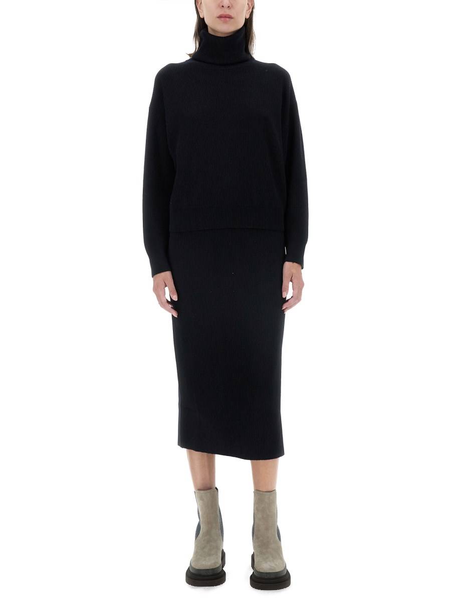 BRUNELLO CUCINELLI MAGLIA IN LANA CON COLLO ALTO Offerte stagionali