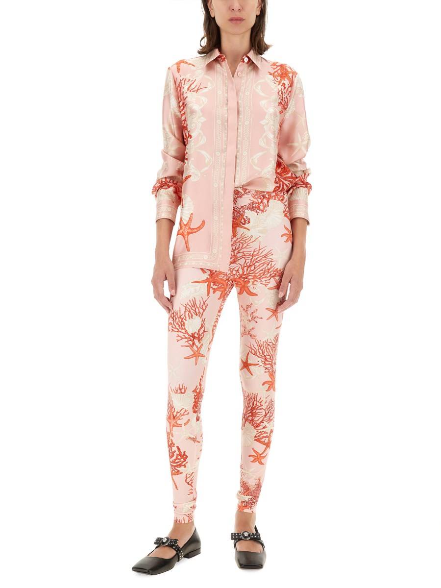 VERSACE LEGGINGS BAROCCO SEA Prezzo basso