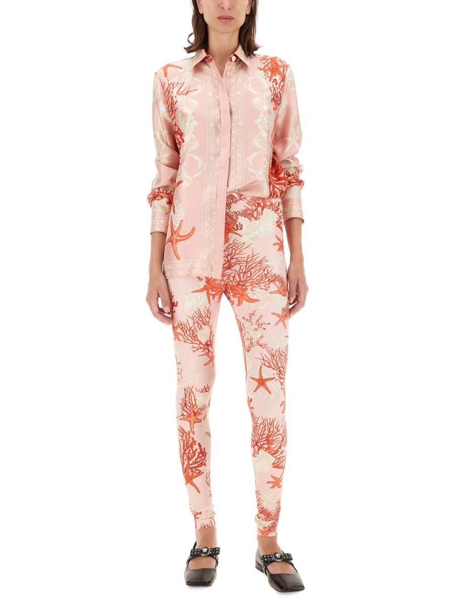 VERSACE CAMICIA BAROCCO SEA IN SETA Super Saving Price
