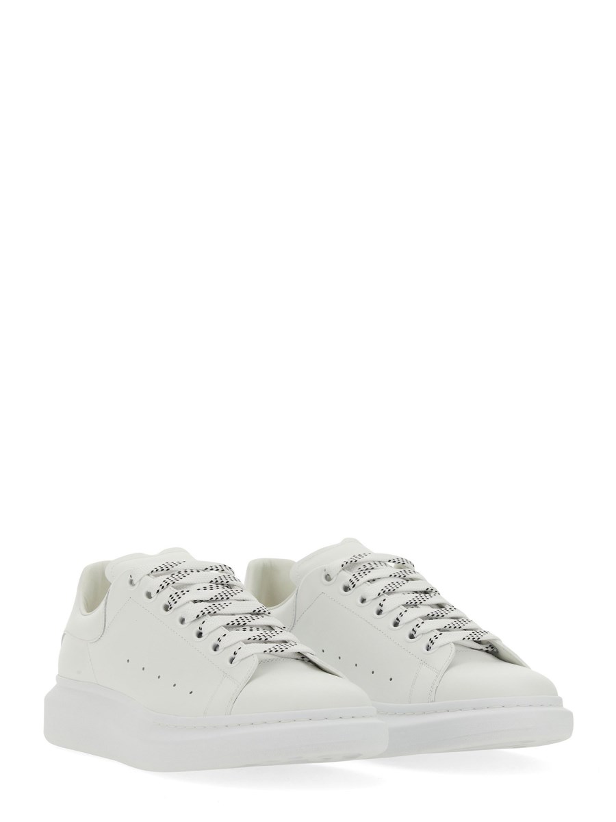 ALEXANDER McQUEEN SNEAKER OVERSIZE IN PELLE Nuovo