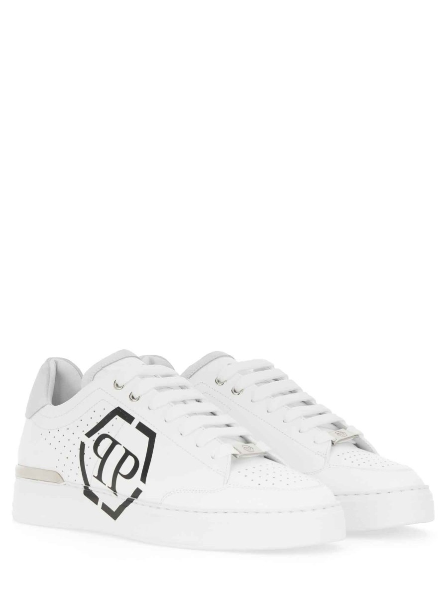 PHILIPP PLEIN SNEAKER IN PELLE CON LOGO I Più Venduti