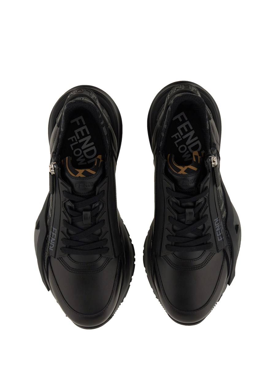 FENDI SNEAKER FENDI FLOW IN PELLE Cyber Monday