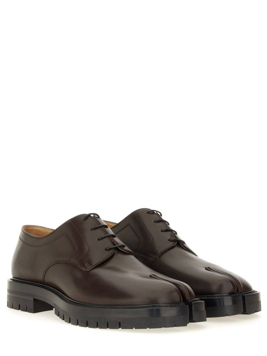 MAISON MARGIELA STRINGATA TABI IN PELLE Offerta San Valentino