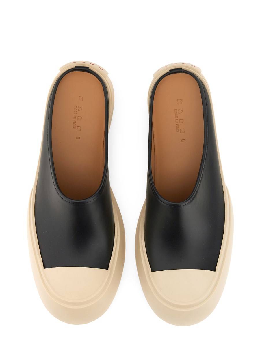 MARNI SABOT "PABLO" IN PELLE Latest fashion
