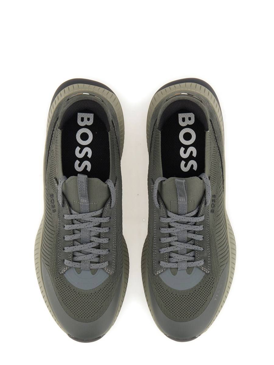 BOSS SNEAKER "TTNM EVO" CON TOMAIA IN MAGLIA Prezzo basso