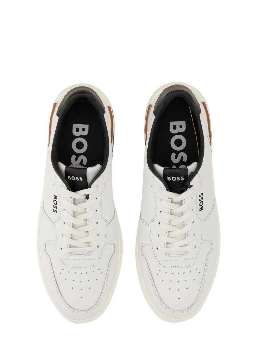 BOSS SNEAKER CON LOGO 50% di sconto per tempo limitato