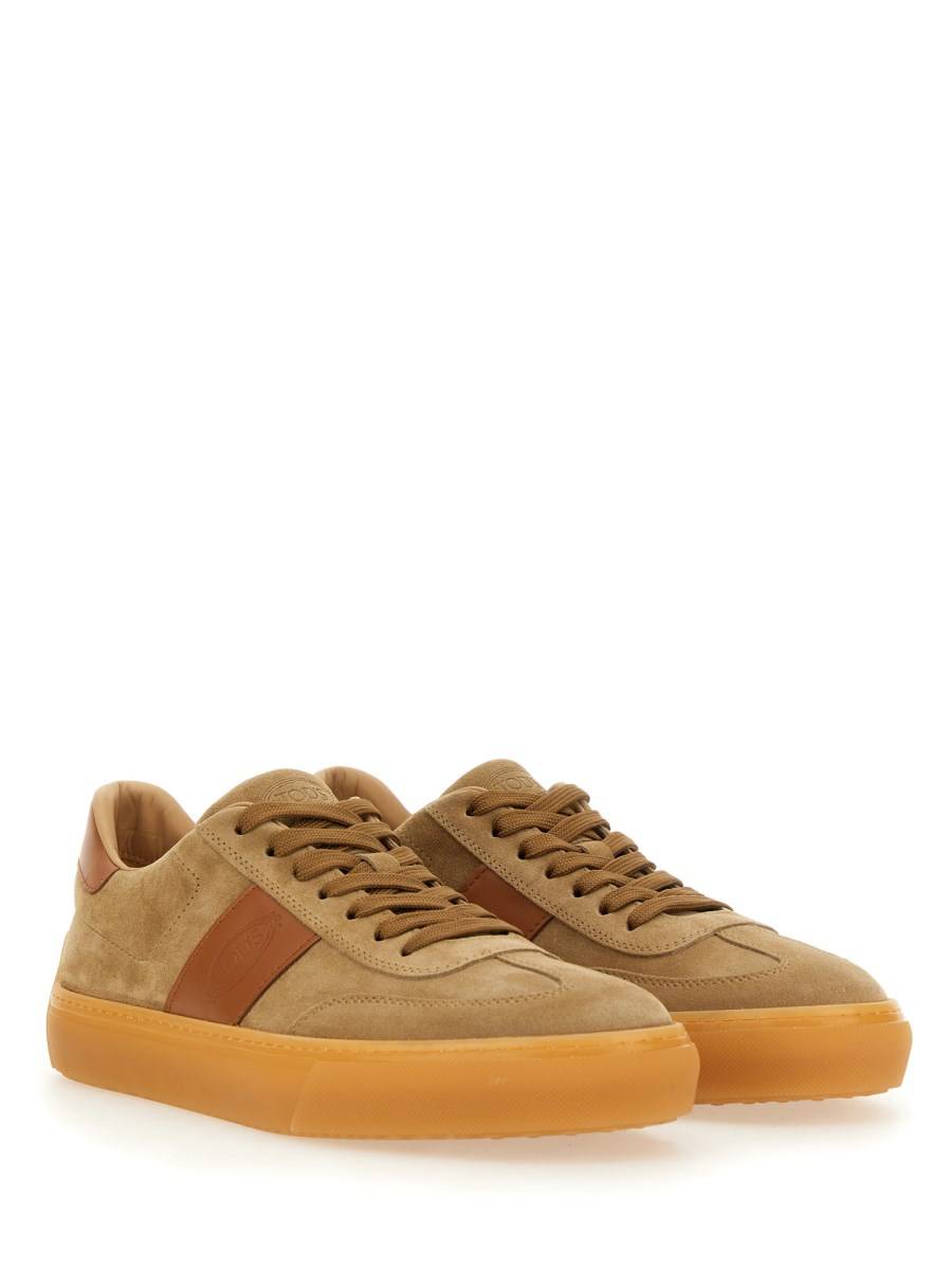 TOD&#39;S SNEAKER IN PELLE CON LOGO 2025
