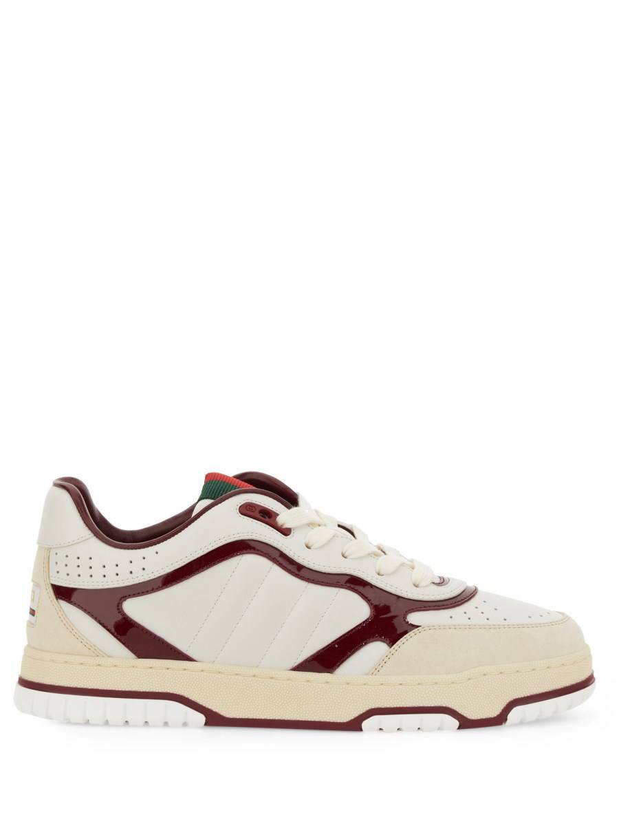 GUCCI SNEAKER GUCCI RE-WEB IN PELLE Prezzo Ridotto