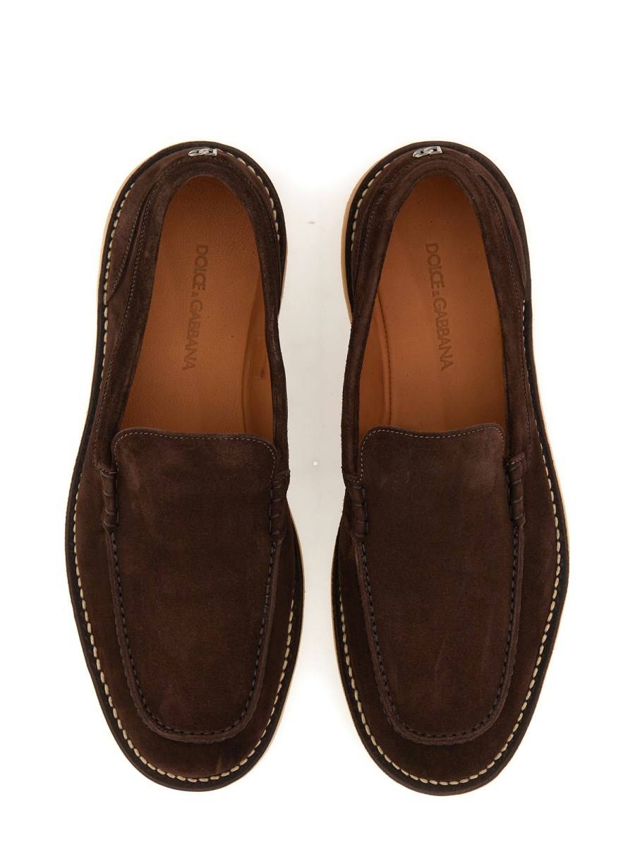 DOLCE & GABBANA MOCASSINO IN SUEDE Offerta