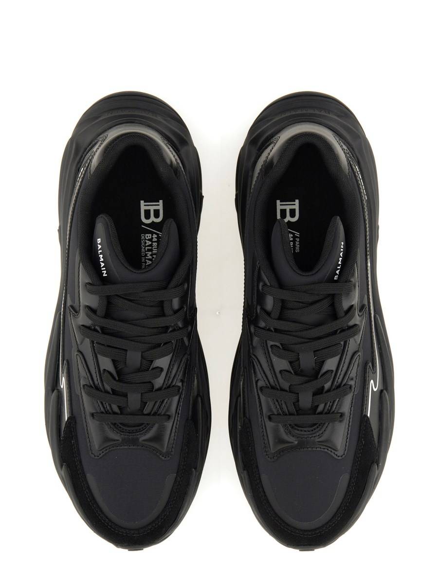 BALMAIN SNEAKER RUN-ROW IN ECOPELLE Sconto di tempo limitato