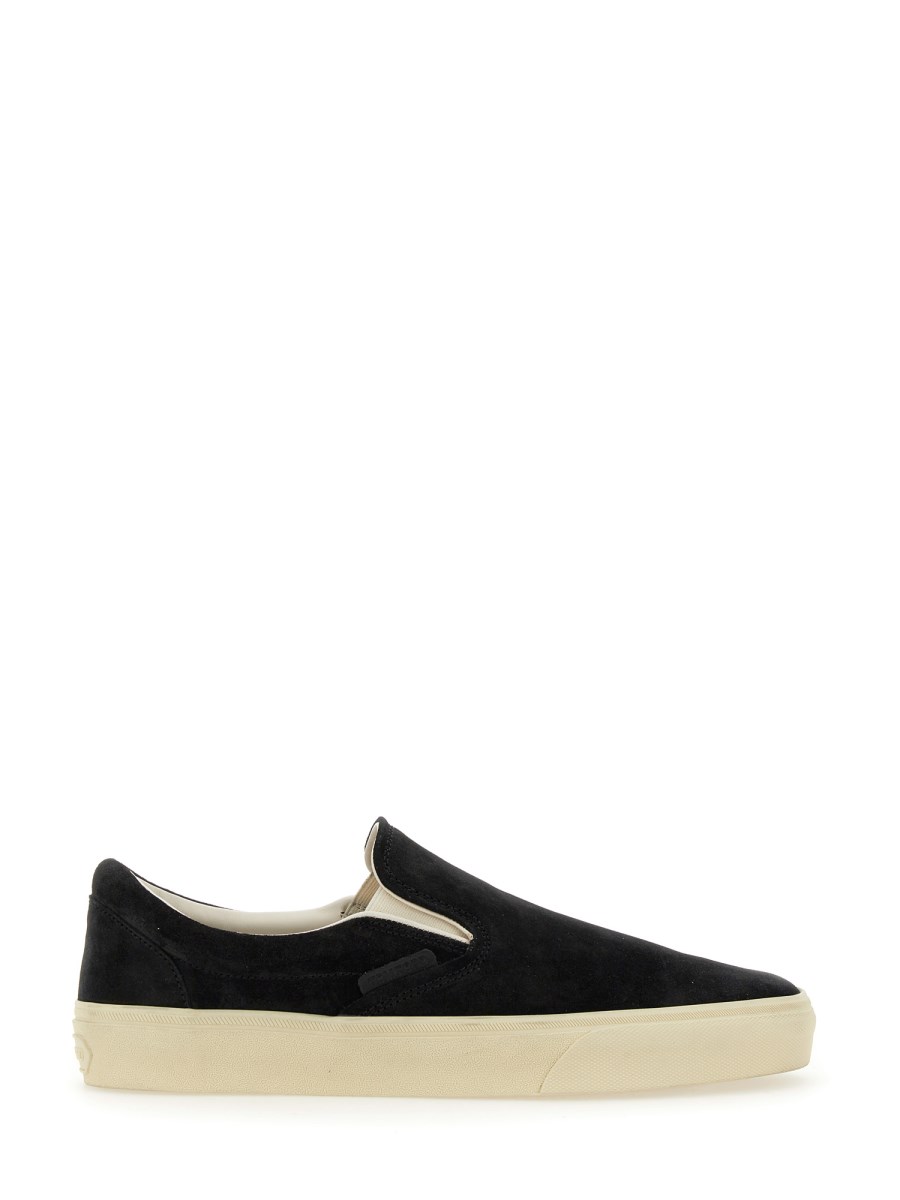 TOM FORD SNEAKER SLIP-ON IN SUEDE Negozio online di fabbrica