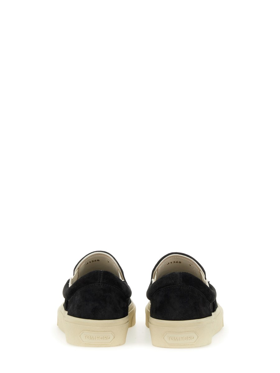 TOM FORD SNEAKER SLIP-ON IN SUEDE Negozio online di fabbrica