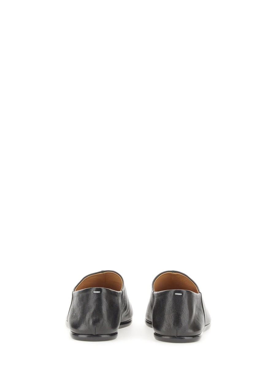 MAISON MARGIELA TABI PIATTA SENZA LACCI IN PELLE Comprare a buon mercato